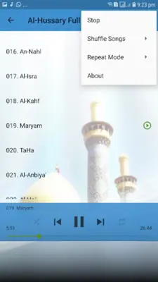 Al-Hussary Full Offline Quran Mp3 android App screenshot 0